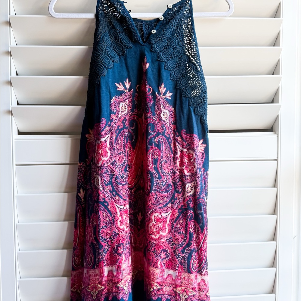 🌸 Free People Meadow Rue Crochet Boho Dress (Small)